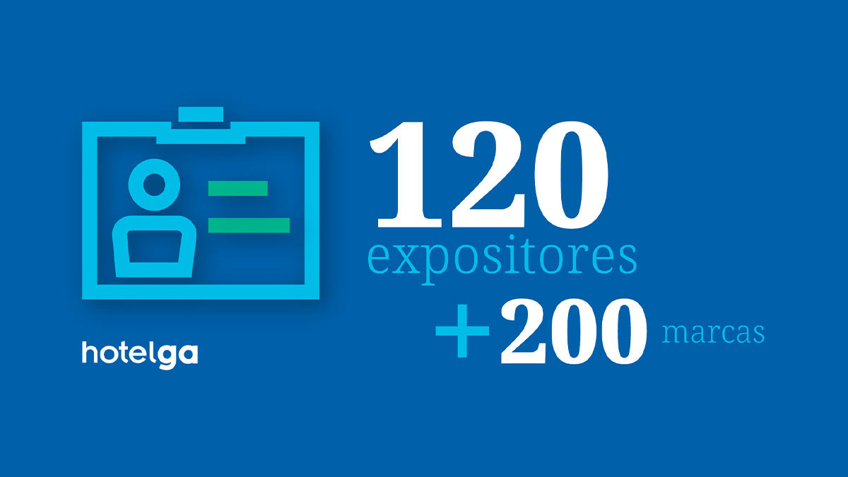 120 expositores. Más de 200 marcas.