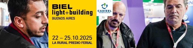 BIEL Light + Building Buenos Aires 22 &ndash; 25.10.2025, La Rural Predio Ferial